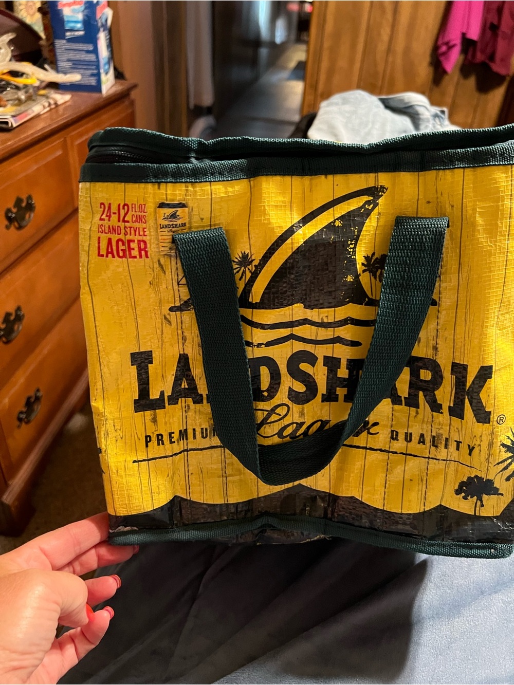 Yellow Insulated Lunch Tote - Men Bags